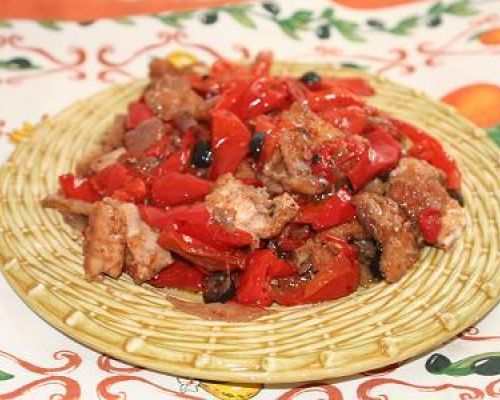 Chicken and Peppers - Pollo e Peperoni